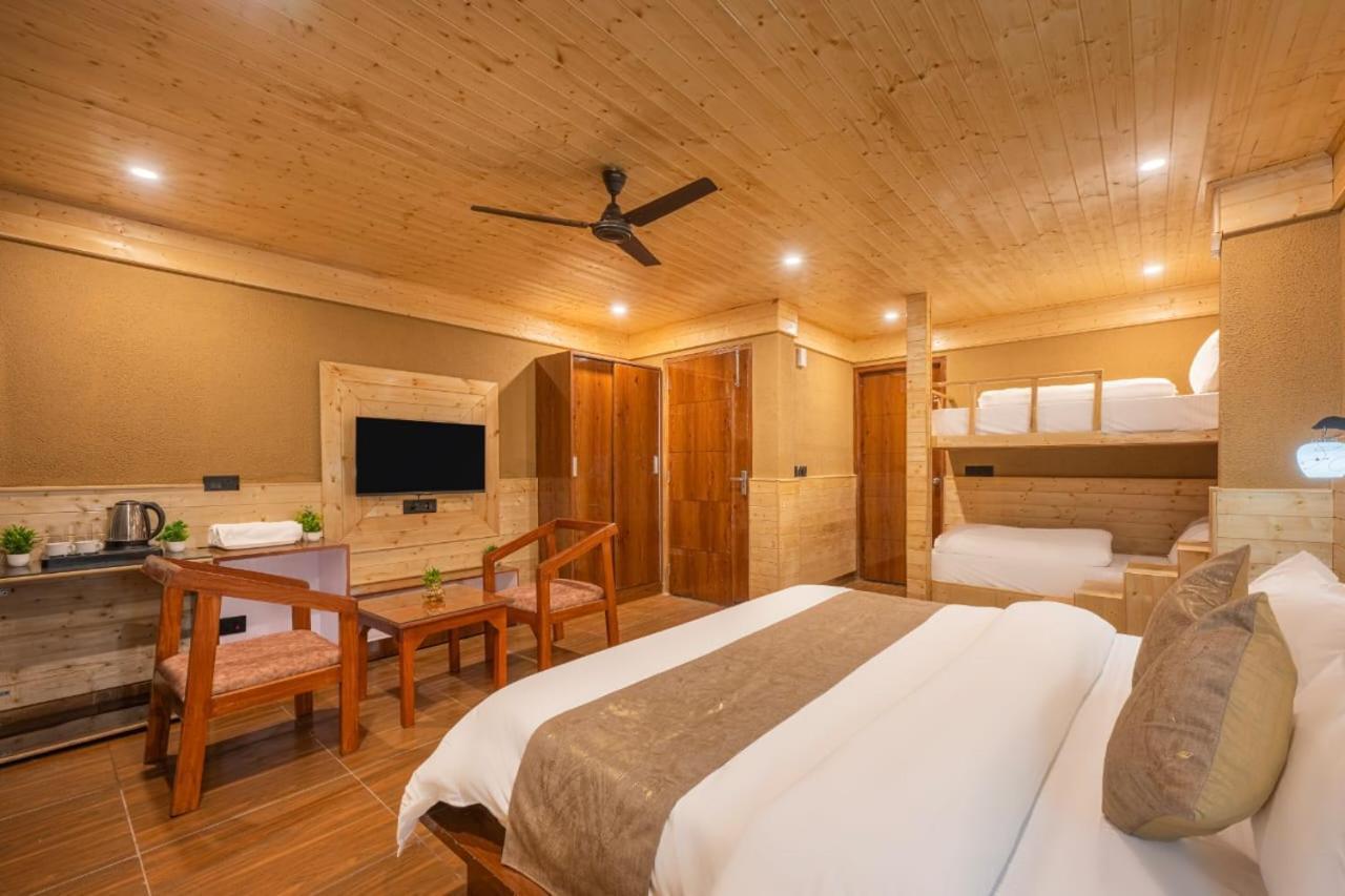 The Countryside Retreat I Vacations I Conference I Mice I Family Events I Open Air Terrace I Sky Bonfire I Kufri By Exotic Stays Shimla Bagian luar foto