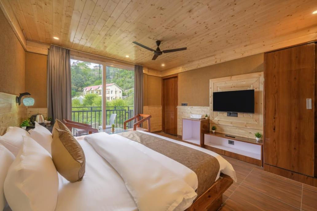 The Countryside Retreat I Vacations I Conference I Mice I Family Events I Open Air Terrace I Sky Bonfire I Kufri By Exotic Stays Shimla Bagian luar foto