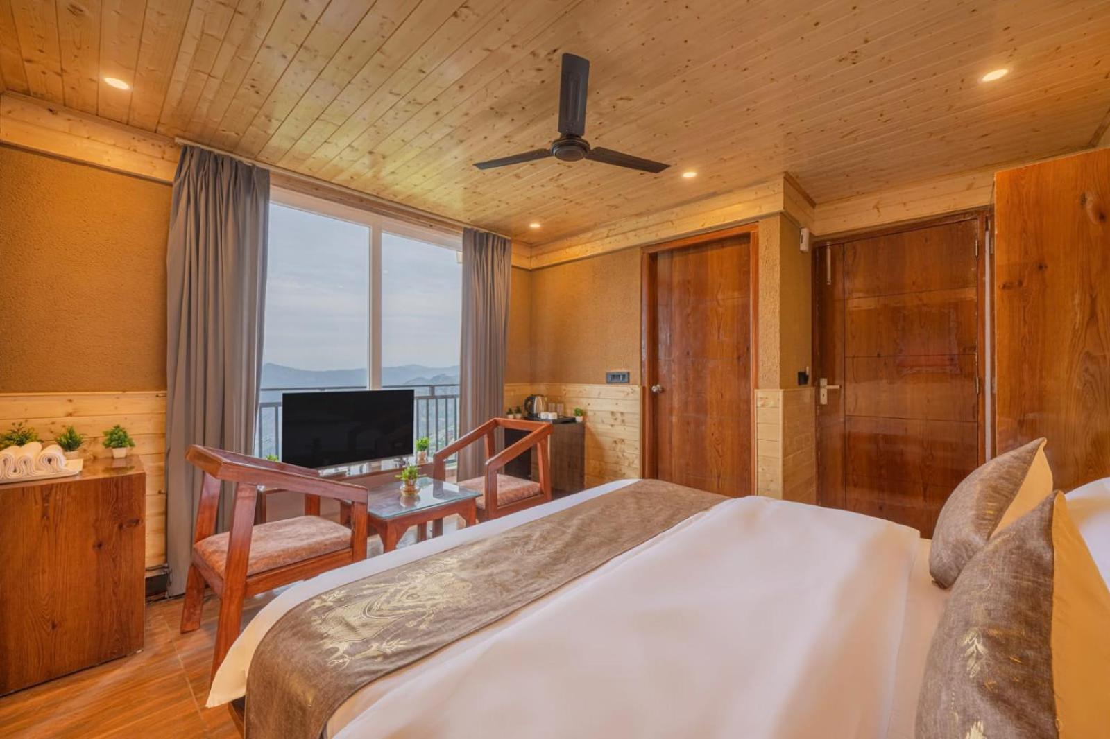 The Countryside Retreat I Vacations I Conference I Mice I Family Events I Open Air Terrace I Sky Bonfire I Kufri By Exotic Stays Shimla Bagian luar foto