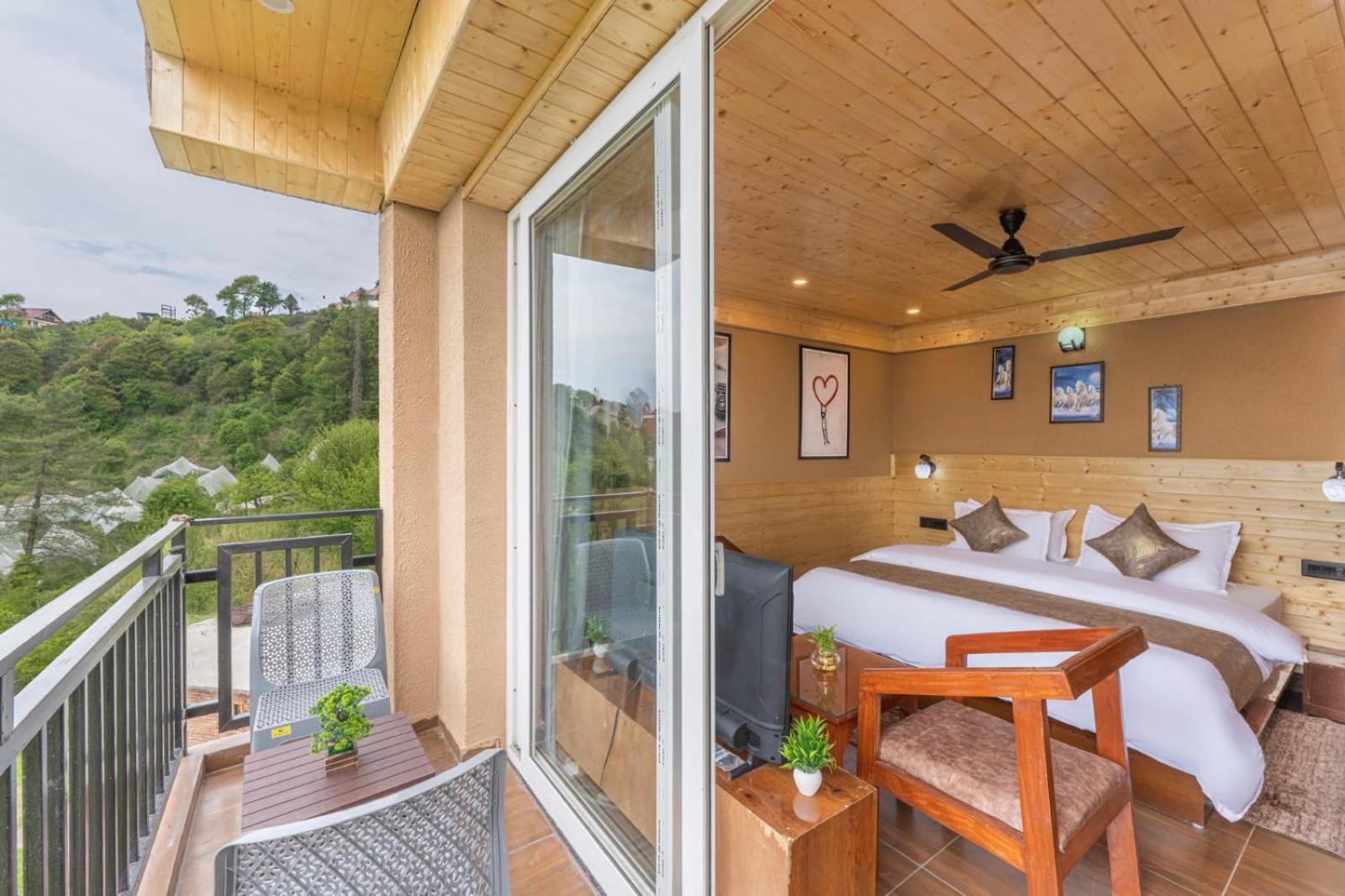 The Countryside Retreat I Vacations I Conference I Mice I Family Events I Open Air Terrace I Sky Bonfire I Kufri By Exotic Stays Shimla Bagian luar foto