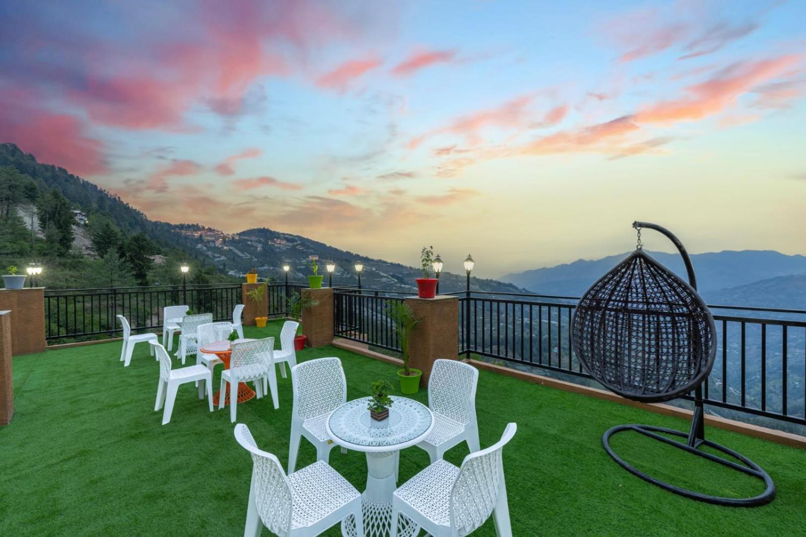 The Countryside Retreat I Vacations I Conference I Mice I Family Events I Open Air Terrace I Sky Bonfire I Kufri By Exotic Stays Shimla Bagian luar foto