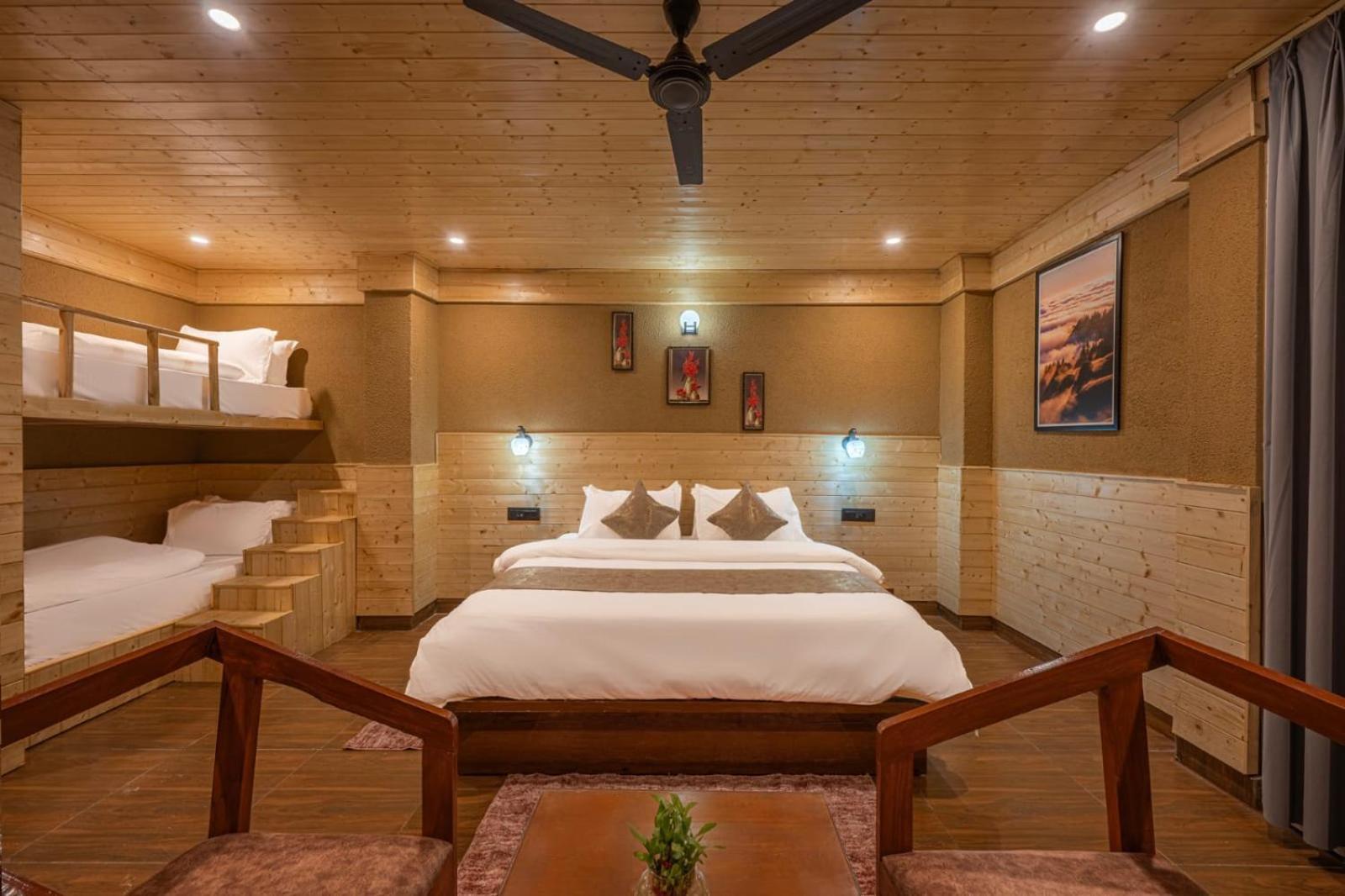 The Countryside Retreat I Vacations I Conference I Mice I Family Events I Open Air Terrace I Sky Bonfire I Kufri By Exotic Stays Shimla Bagian luar foto