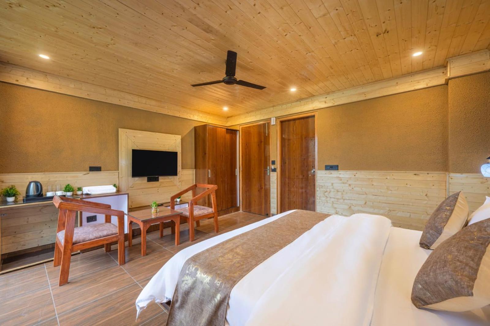The Countryside Retreat I Vacations I Conference I Mice I Family Events I Open Air Terrace I Sky Bonfire I Kufri By Exotic Stays Shimla Bagian luar foto