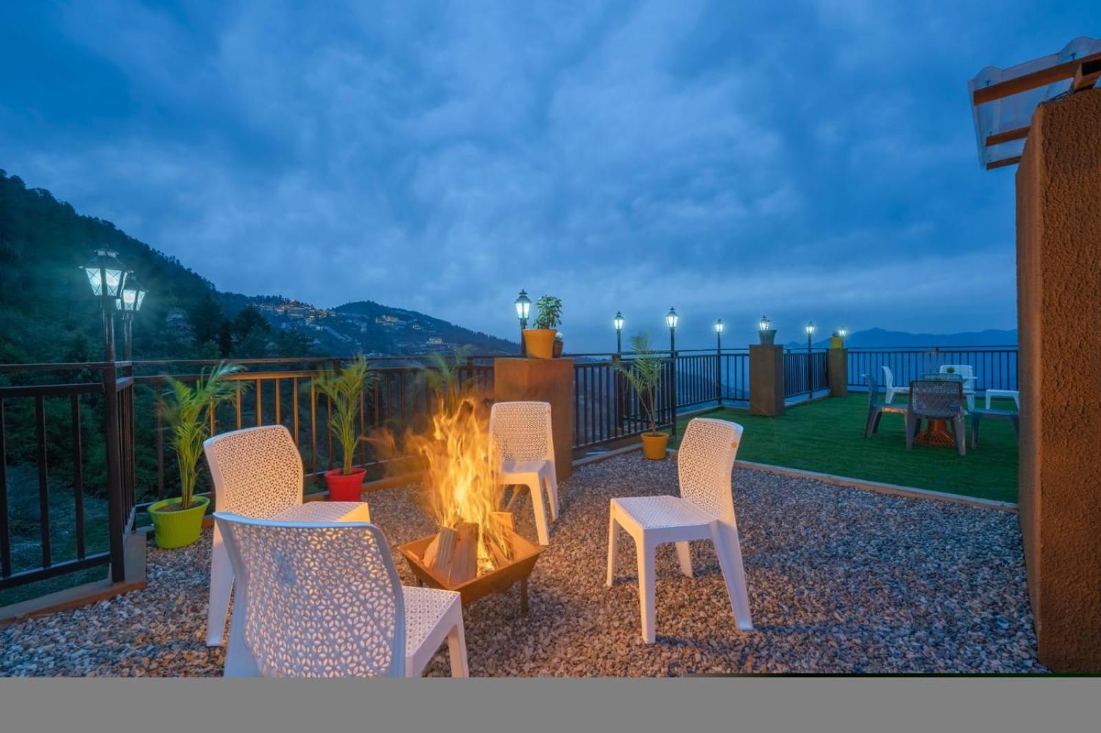 The Countryside Retreat I Vacations I Conference I Mice I Family Events I Open Air Terrace I Sky Bonfire I Kufri By Exotic Stays Shimla Bagian luar foto
